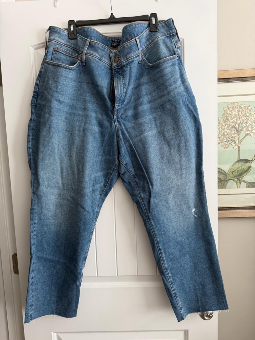 J. Crew Relaxed Fit Light Blue Denim Jeans